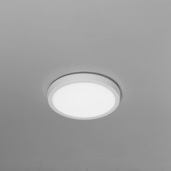 Hublot Plafonnier rond 18 w - ip65- ik08- Coloris blanc - 3000 k