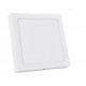 6 w -Down light carré -saillie - 120*120 mm -3000 k - 420 lms-blanc