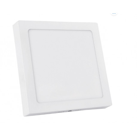 6 w -Down light carré -saillie - 120*120 mm -3000 k - 420 lms-blanc