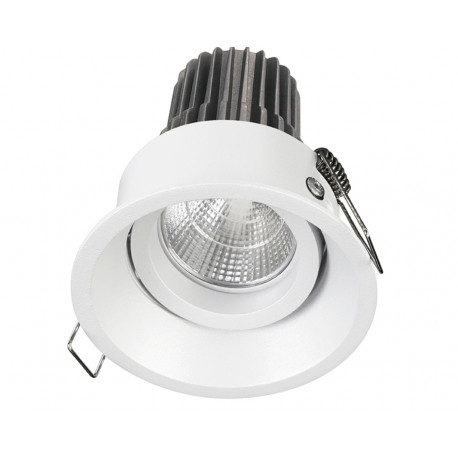  Spot rond orientable à encastrer au plafond LEDA- COB 6.20W