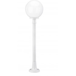 Borne classique GLOBI IP43 E27 42W BLANC