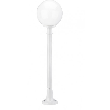 Borne classique GLOBI IP43 E27 42W BLANC