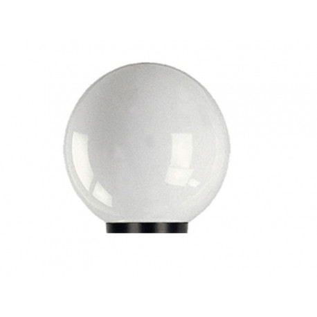 Boule ronde coloris blanc diamètre 300 mm pour mât CAST