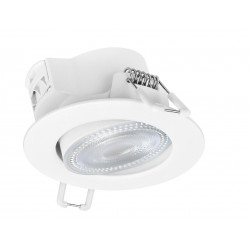 Spot encastré de plafond fixe - SPOT KRAO - LED SMD - 6.5 W - CCT - 2700 0 4000 K - IP65 - Angle 100 degré.