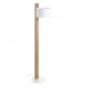 LAMPADAIRE COMPACT ABAT JOUR BEIGE
