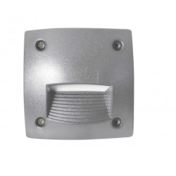 Encastré mural asymétrique- DEVON IP66 LED 3W 3000K - 115*83 mm -CCT -Noir