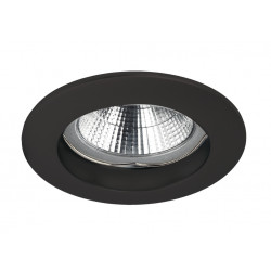 SPOT rond Encastré au plafond NIX Sources GU10 - coloris NOIR - IP20