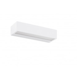 Applique rectangulaire CROMA LED SMD 14 W cct -2700/3200/4000 k-CRI80 -blanc-IP65- up & down