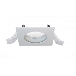 Spot Encastré carré pour plafond - INEL- IP 65 - ht 32 mm- 8.5 W - 3000 K - 700 lumens - 38 °