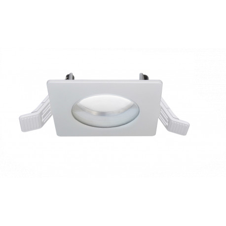 Spot Encastré carré pour plafond - INEL- IP 65 - ht 32 mm- 8.5 W - 3000 K - 700 lumens - 38 °