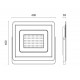 Projecteur extérieur LED KEROS 200 W 17 805 lm 3000 K 120 degrés Noir IP65 avec étrier