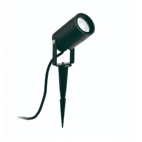 Spot à piquet orientable IP65 GU10 Noir - ALUMINIUM - Hauteur 23.6 cm