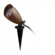 Spot à piquet TERRA -IP65 LED SMD AC - 6W - 660lm - CRI80 -1700 K - faisceau 50º - OXYDE BRUN
