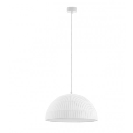 Suspension Moln - dôme de forme sphérique - diamètre 40 cm - coloris blanc