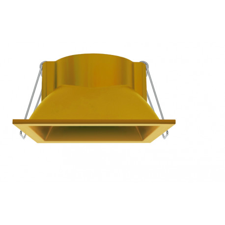 Spot carré encastré 6 w pour plafond NOK30 noir- CCT 3000/4000 k