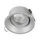 Spot encastré led plafond LEDA- COB 6 W -CRI80- CCT 2700/4000 K -45º - GRIS