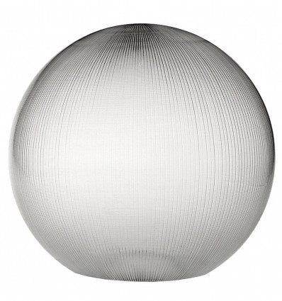 Globe en résine - diamètre 500 mm- IP55- prismatique -Transparent