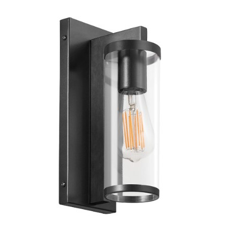 Applique en forme de lantern noir 