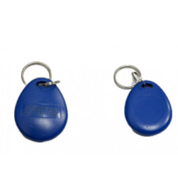 lot de 500 Badges passifs de proximité format jeton porte clé -finition pvc avec anneau inox numéro