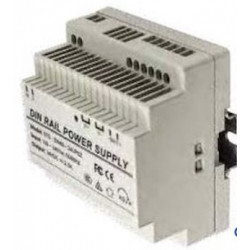 Alimentation rail-din 12v 3a avec entrée chargeur de batterie
