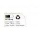 lot de 10 Bornes LED solaire noire en aluminium - 3000 et 4000K - IP 65 - IK 08 - ht 680mm Noir- détecteur crépusculaire
