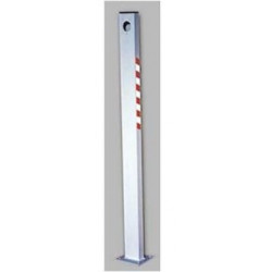 BORNE ACIER potelet métallique gris pour lecteur, H1100xL60xP40