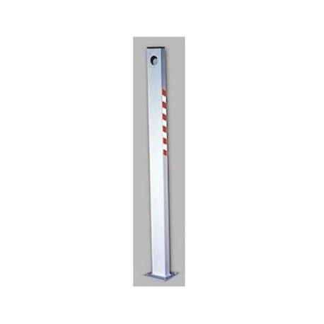 BORNE ACIER potelet métallique gris pour lecteur, H1100xL60xP40