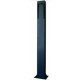 BORNE ACIER - potelet métallique gris pour lecteur, H1200 * L160 * P 100 colonne 