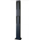 BORNE ACIER potelet métallique gris pour lecteur, H1100xL60xP40