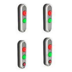 voyant de signalisation avec buzer 12/24 CC et 12/28VA fixe ou clignotant