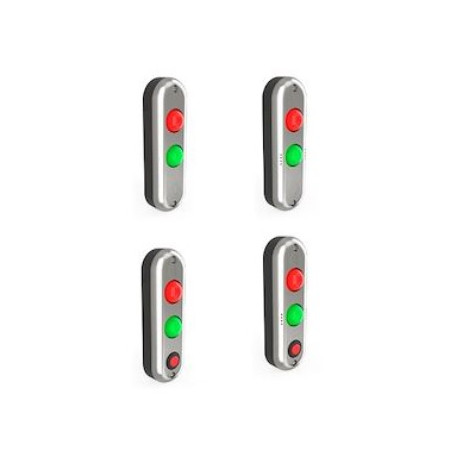 voyant de signalisation avec buzer 12/24 CC et 12/28VA fixe ou clignotant