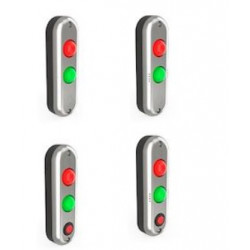 voyant de signalisation avec buzer 12/24 CC et 12/28VA fixe ou clignotant