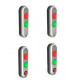 voyant de signalisation avec alarme sonore + bouton poussoir 12/24 CC et 12/28VA