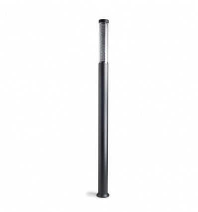 Colonne d'éclairage extérieur DALI MAXIMA- IP65 - IK 08 - HAUTEUR 2 M - LED SMD 42W - 6193 lm -CRI80 - ANTHRACITE- 2700K