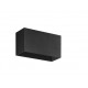 Applique murale en aluminium BEAM IP65 - up&down -LED 12 W - CRI80 3000K 105º- CORTEN- largeur 180 mm