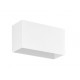 Applique murale en aluminium BEAM IP65 - up&down -LED 12 W - CRI80 3000K 105º- CORTEN- largeur 180 mm