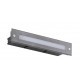 Encastré mural rectangulaire IP67-297*54 mm-30000 k-600 lumens-LED SMD 4W-TRAU-Inoxydable-GRIS ANTHRACITE