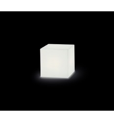 Lampadaire BLOCK lumineux IP55 E27 15W Blanc- 430 *430 cm - Poids maximum pris en charge 100 kgs.- à poser