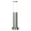 Borne extérieure ABREGO indice IP44 - matière en Acier inoxydable - hauteur 45 cm - à équiper en E27