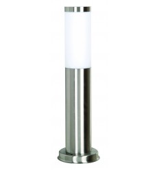 Borne extérieure ABREGO indice IP44 - matière en Acier inoxydable - hauteur 45 cm - à équiper en E27