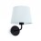 Applique tête de lit - maxi E27-60 w - Coloris socle noir 