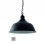 ANTIQ- Suspension en acier style industriel coloris noir ou blanc -IP20