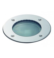 Encastré au sol WALKER IP67 - IK10- 6.5 W - 850 LUMENS -Acier inoxydable- diamètre perçage 166 mm - résistant à 2000 kgs 
