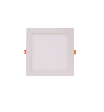 18 w -Down light carré-à encastrer- 3000 k - 1535 lms